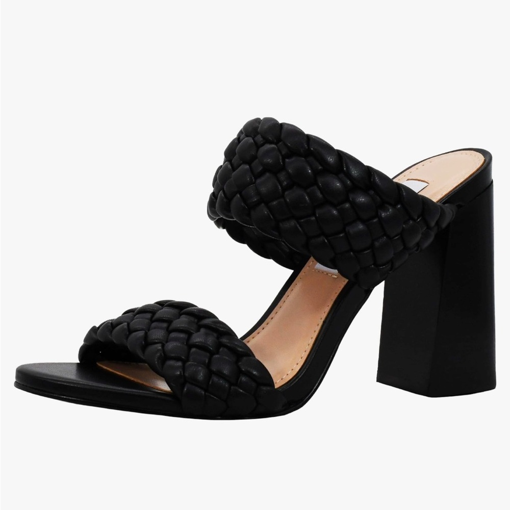 Steve Madden braided strap heel sandals